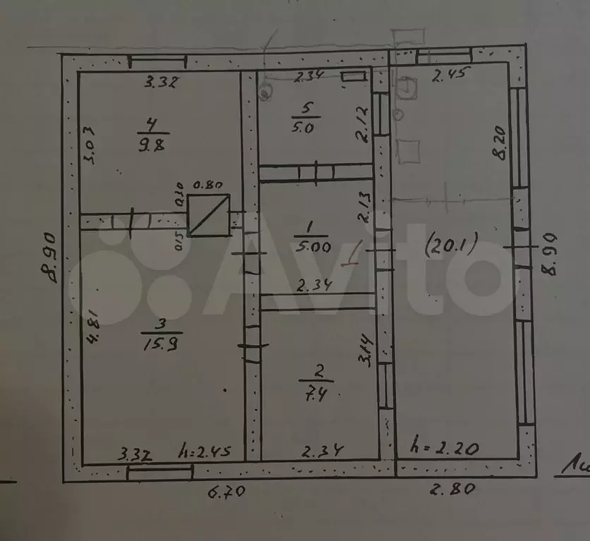 Дом 63,2 м на участке 7 сот. - Фото 0