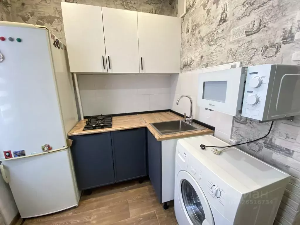 1-к кв. Татарстан, Казань ул. Татарстан, 66 (30.0 м) - Фото 1