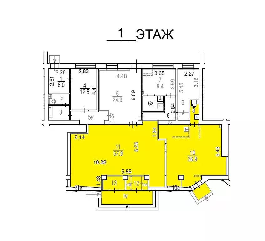 Помещение свободного назначения в Москва Ивантеевская ул., 3К3 (119 м) - Фото 2