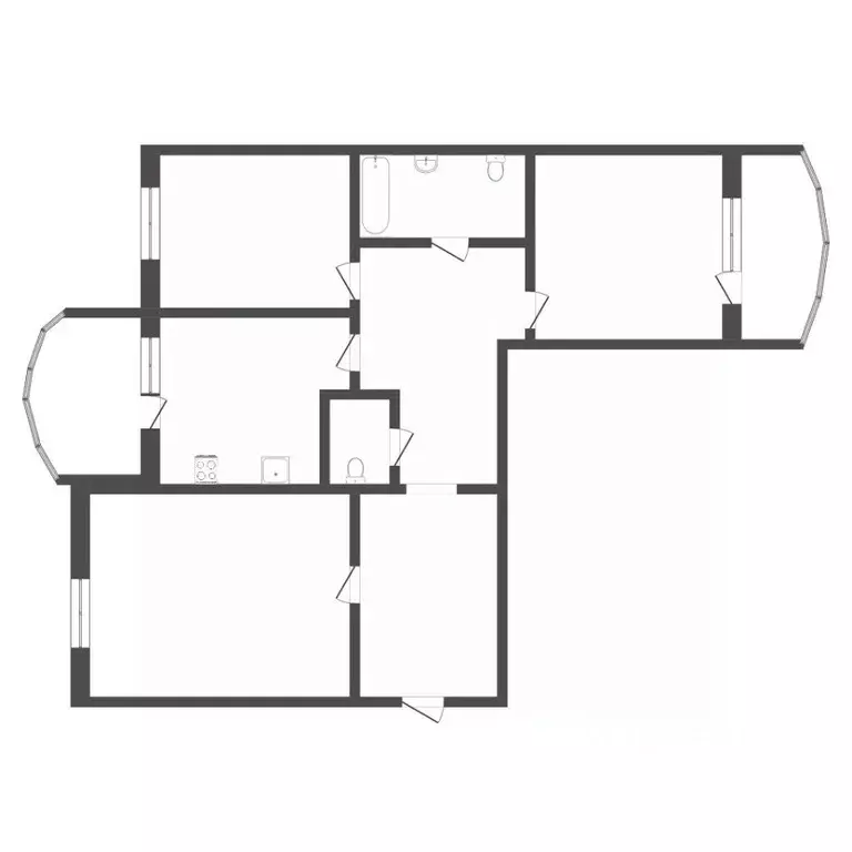 3-к кв. Тюменская область, Тюмень Ямская ул., 90 (105.0 м) - Фото 2