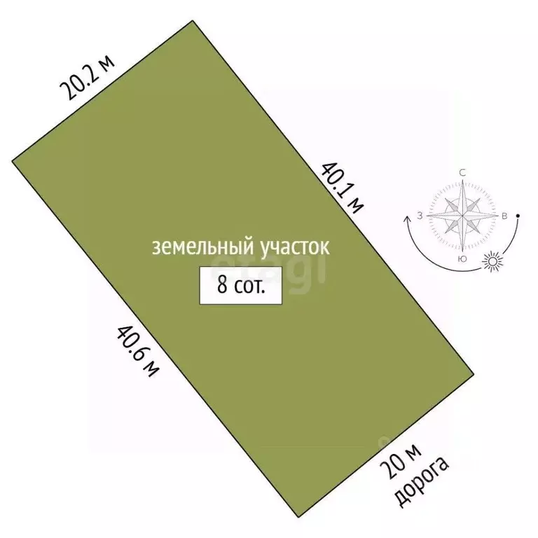 Участок в Ярославская область, Ярославский муниципальный округ, д. ... - Фото 2