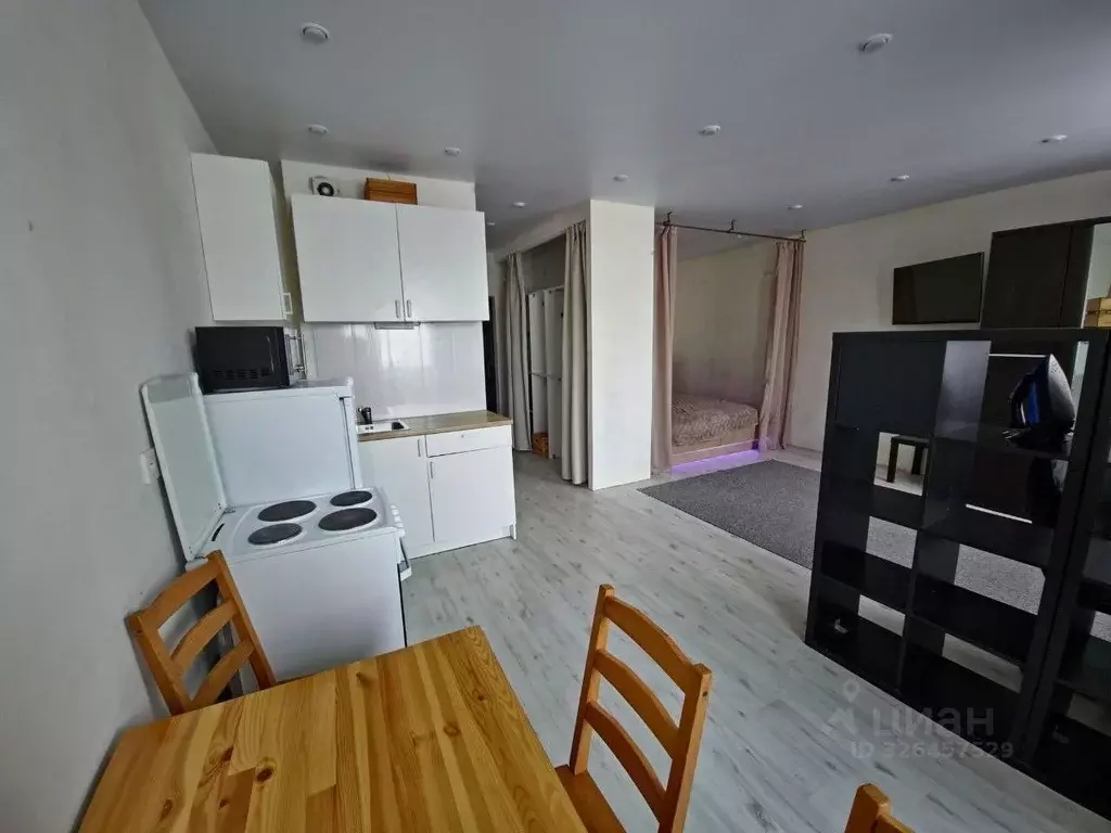 Студия Иркутская область, Иркутск Радужный мкр, 103 (35.9 м) - Фото 0