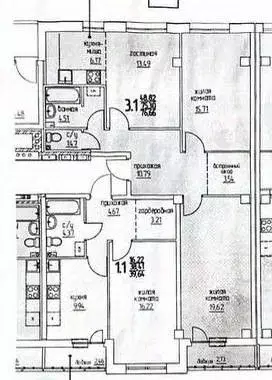 3-к кв. Пермский край, Пермь ул. Александра Турчевича, 6 (74.2 м) - Фото 2