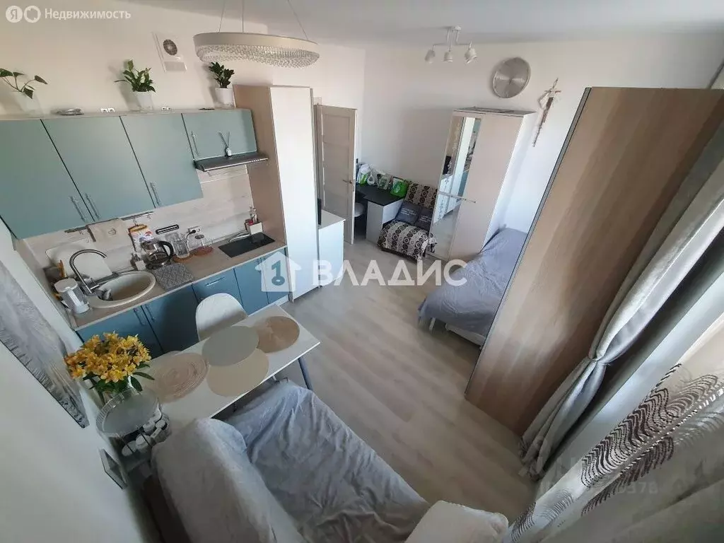 Квартира-студия: Мурино, Ручьёвский проспект, 9 (30 м) - Фото 1