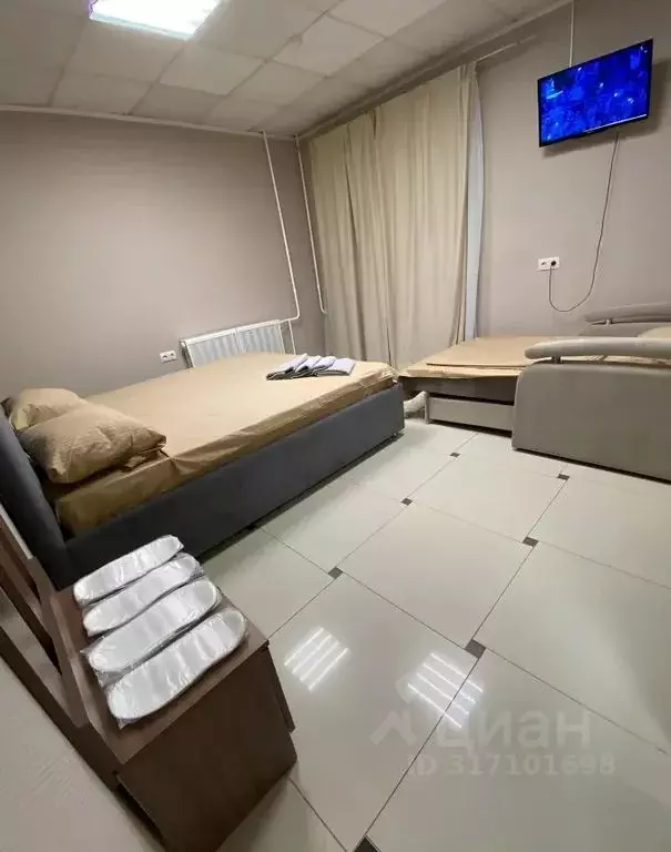 Комната Тюменская область, Тюмень Солнечный проезд, 5 - Фото 1