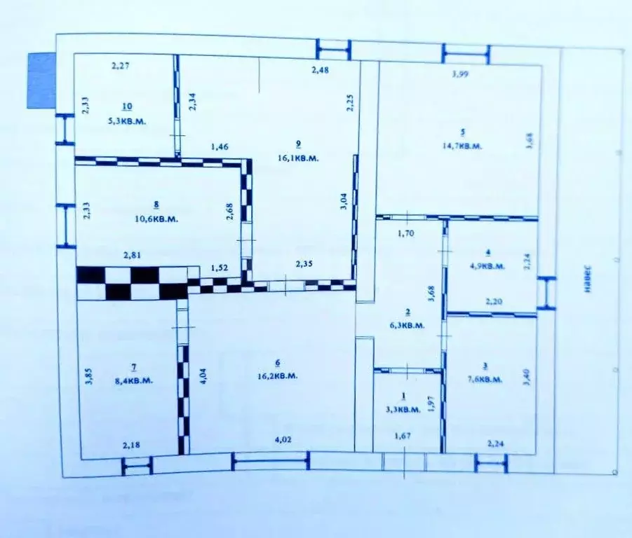 Дом в Белгородская область, Поселок Чернянка городское поселение, ... - Фото 2