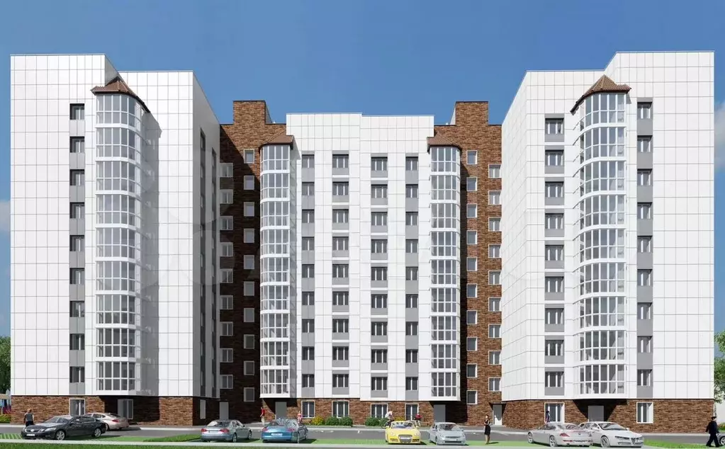 2-к. квартира, 70,3 м, 5/9 эт. - Фото 1