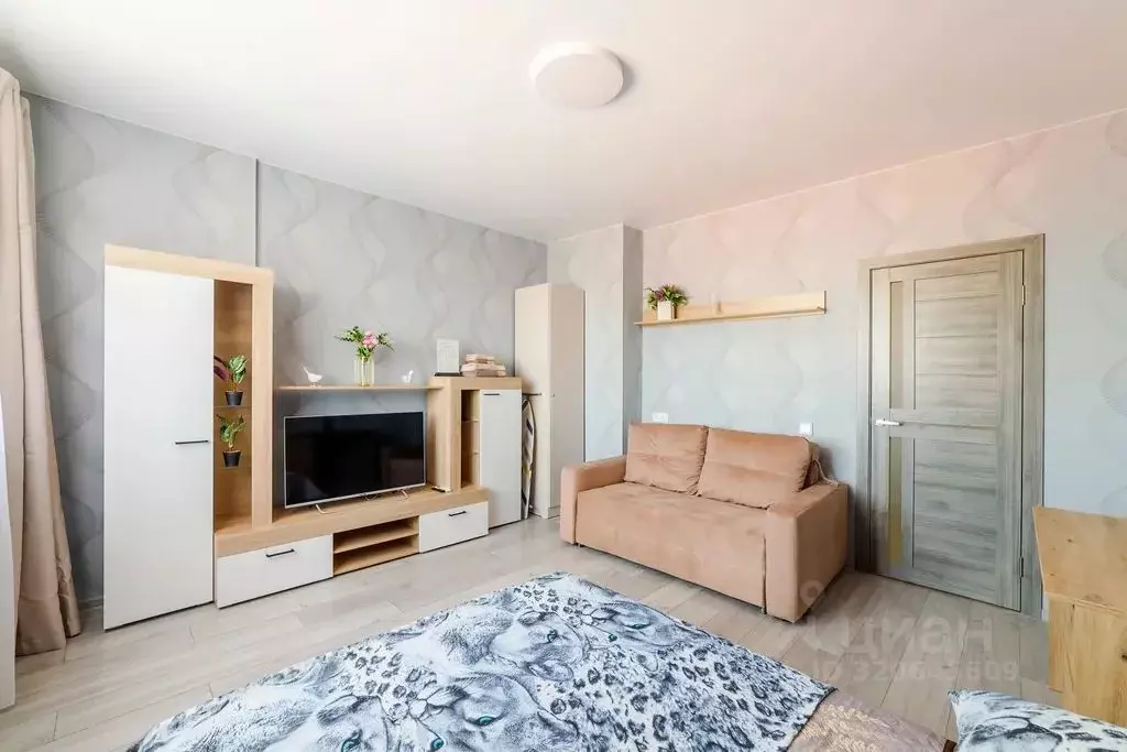 1-к кв. Тамбовская область, Тамбов ул. Агапкина, 21А (41.0 м) - Фото 1