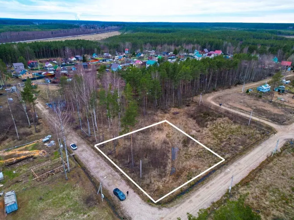 Участок в Ленинградская область, Ломоносовский район, Лебяженское ... - Фото 1