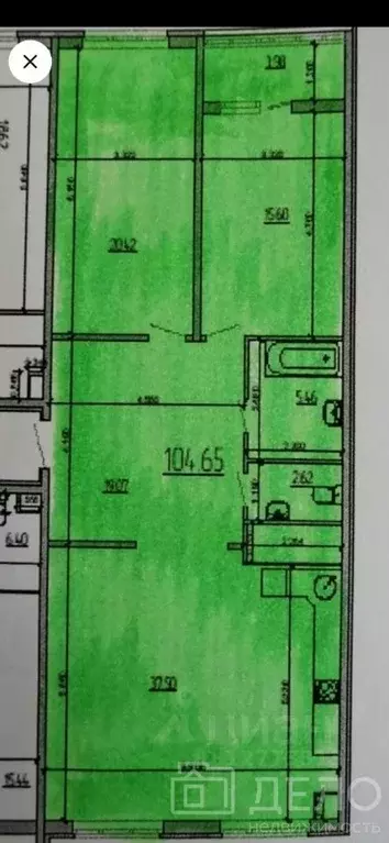 3-к кв. Рязанская область, Рязань Кальная ул., 5 (101.1 м) - Фото 1