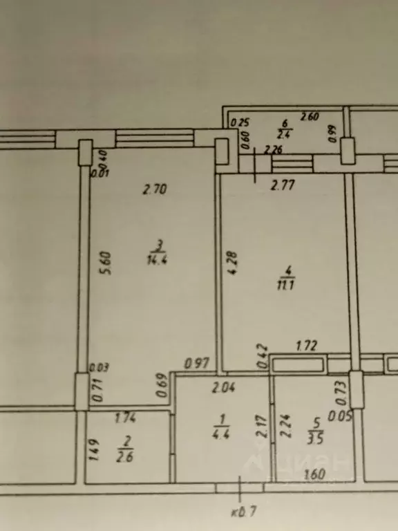 1-к кв. Краснодарский край, Краснодар Новознаменский жилрайон, ул. ... - Фото 2