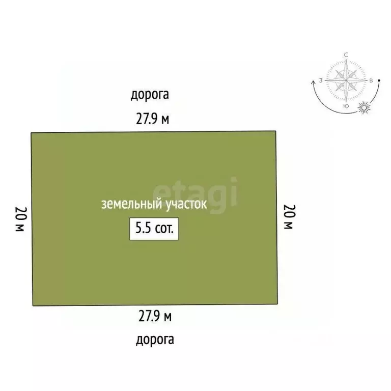 Участок в Ростовская область, Аксайский район, Ольгинское с/пос, ... - Фото 2