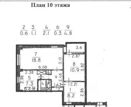 2-к кв. Санкт-Петербург ул. Пионерстроя, 15К2 (54.0 м) - Фото 0