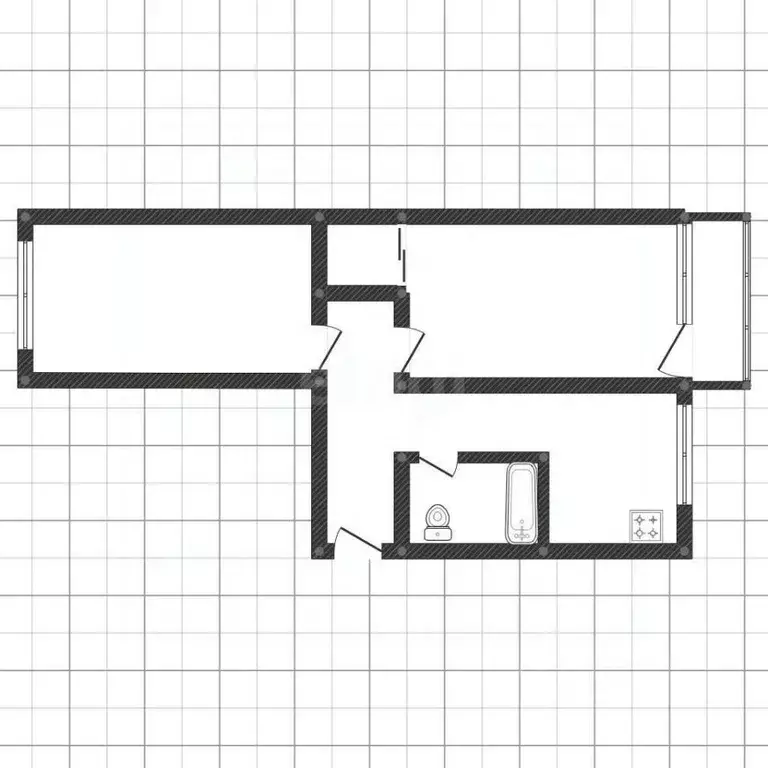 2-к кв. Удмуртия, Завьяловский район, с. Октябрьский 10 (47.4 м) - Фото 2
