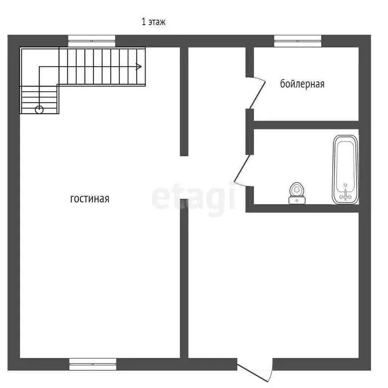 Дом в деревня Падерина, Кленовая улица (446 м) - Фото 1