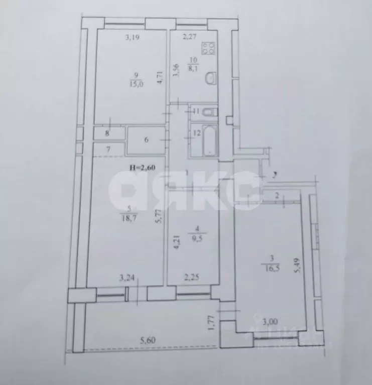 4-к кв. Волгоградская область, Волгоград ул. Маршала Еременко, 108 ... - Фото 2