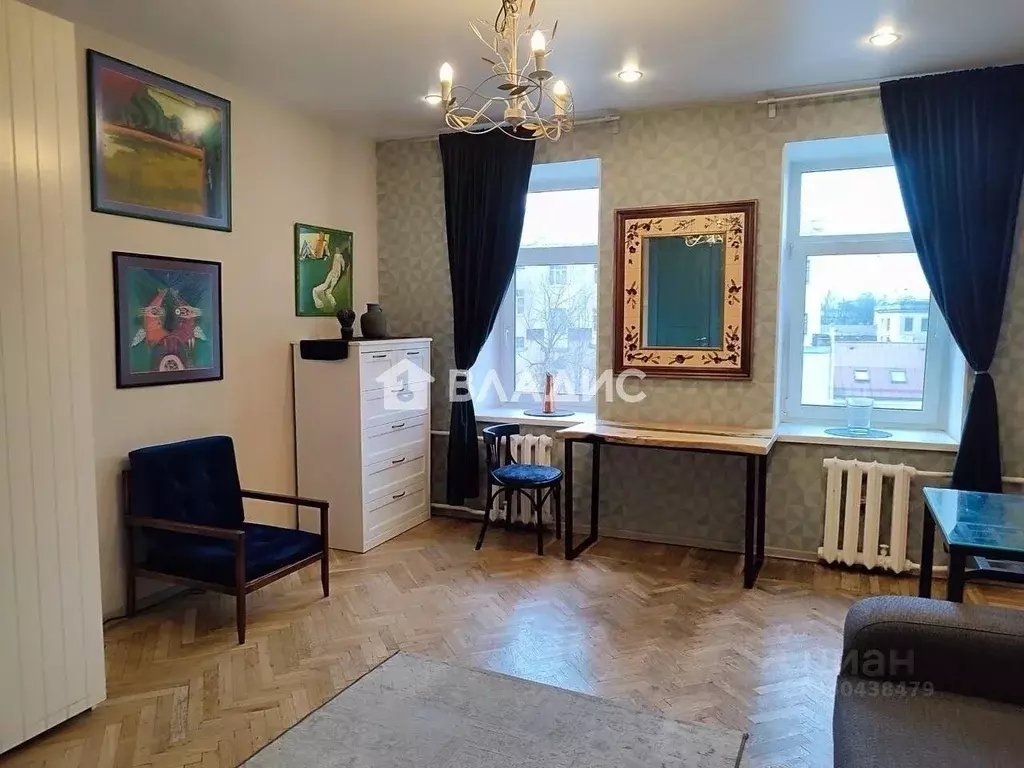 2-к кв. Санкт-Петербург Английский просп., 17-19 (38.0 м) - Фото 1