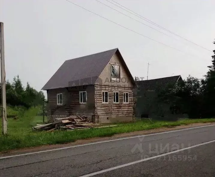 Дом в Новгородская область, Новгородский район, Бронницкое с/пос, д. ... - Фото 1