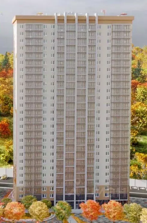 2-к кв. Приморский край, Владивосток ул. Зеленый Бульвар, 27к2 (52.2 ... - Фото 1