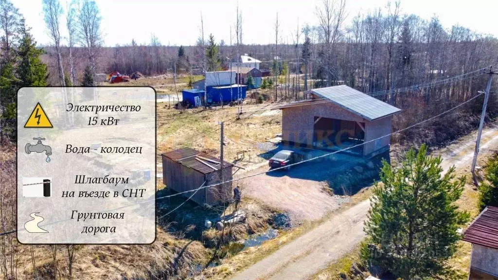 Участок в Ленинградская область, Тосненский район, Рябовское городское ... - Фото 1