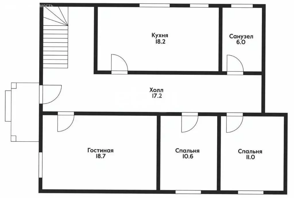 Дом в Краснодар, микрорайон Центральный, Базовская улица, 76 (214.9 м) - Фото 0