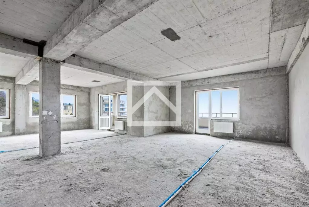 Свободной планировки кв. Крым, Ялта муниципальный округ, Гаспра пгт ш. ... - Фото 2