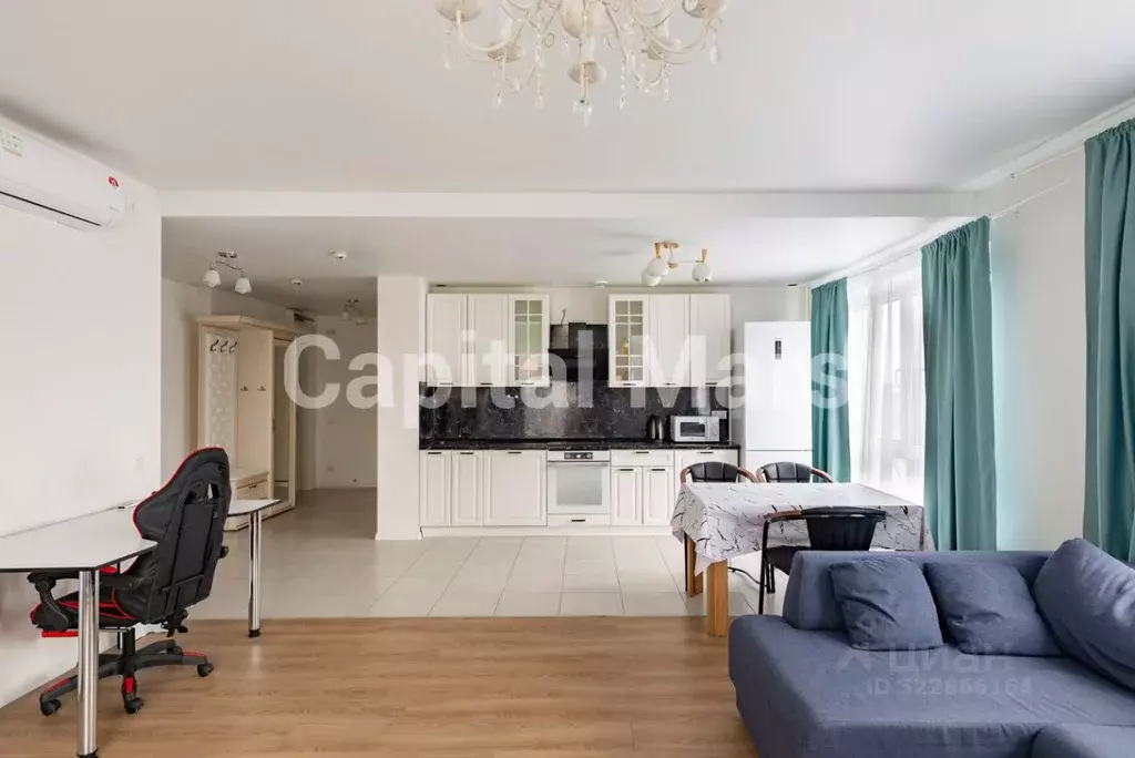 3-к кв. Москва Новохохловская ул., 15к1 (73.0 м) - Фото 2