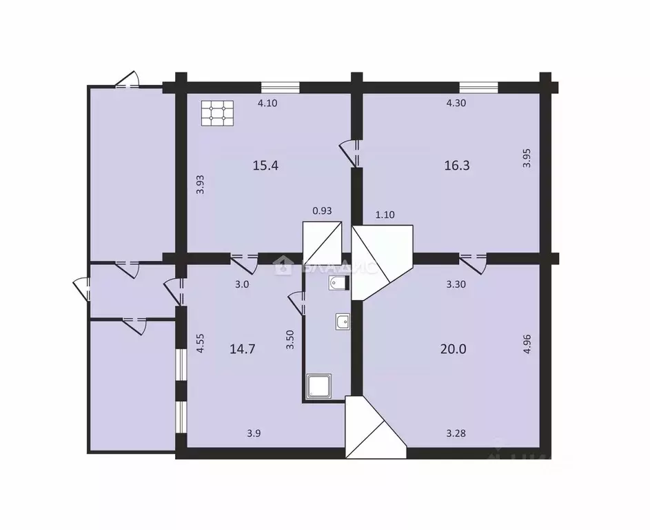2-к кв. Владимирская область, Суздаль ул. Алексея Лебедева, 8 (70.5 м) - Фото 2