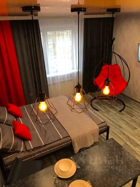 Студия Калужская область, Калуга Хрустальная ул., 44к3 (29.0 м) - Фото 2