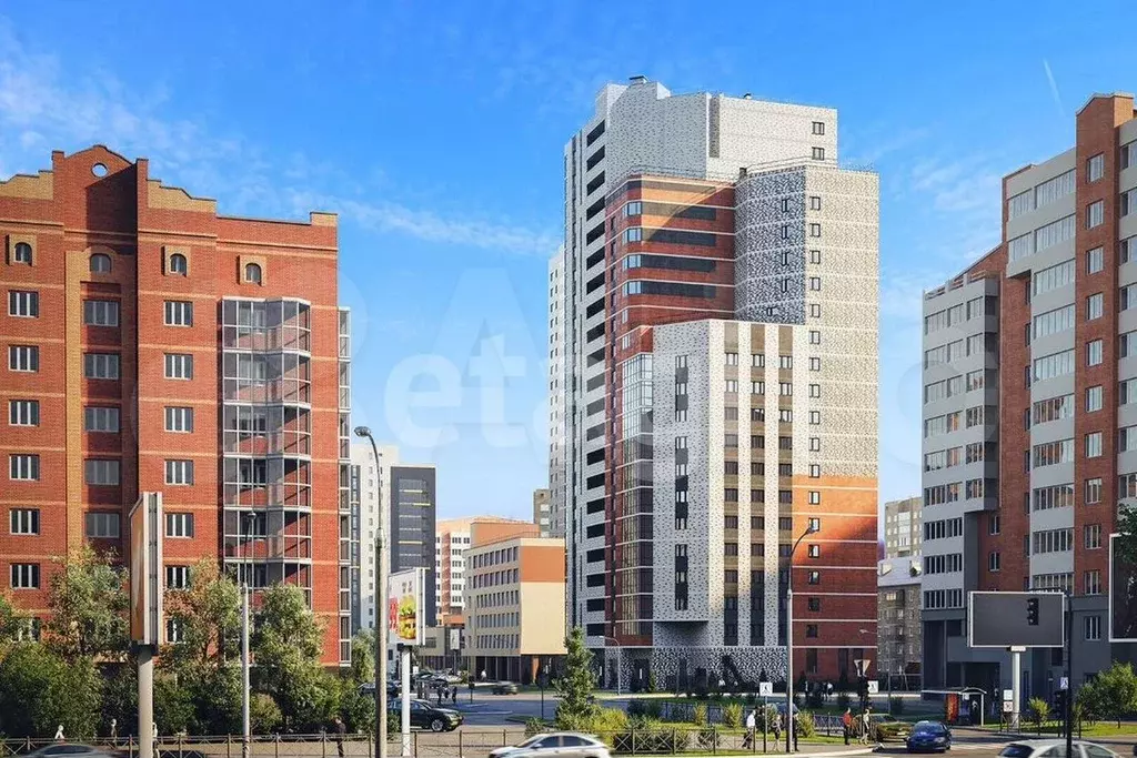3-к. квартира, 76,8 м, 17/22 эт. - Фото 1