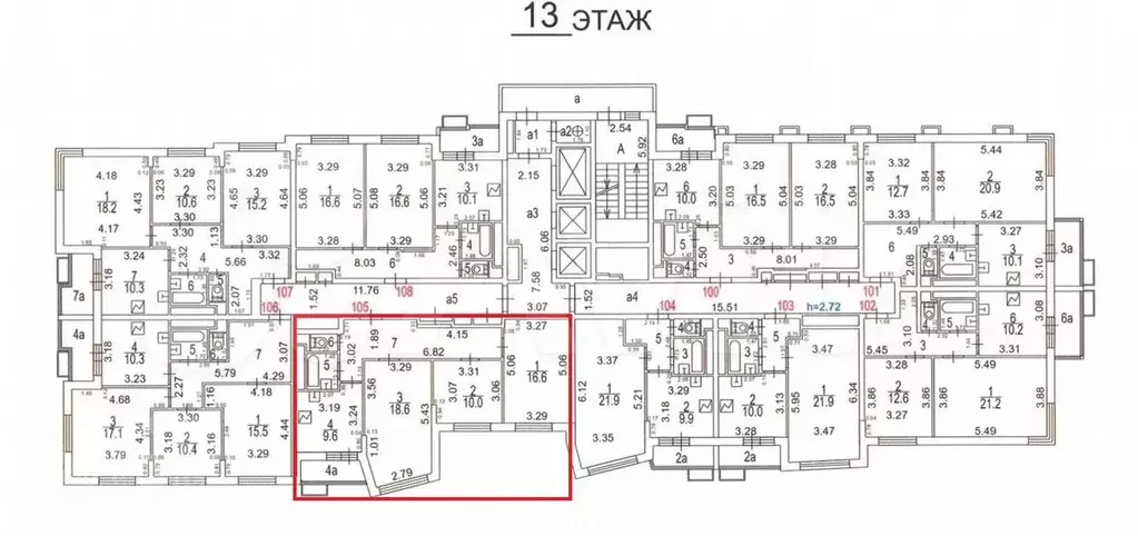 3-к. квартира, 73,2 м, 13/25 эт. - Фото 1