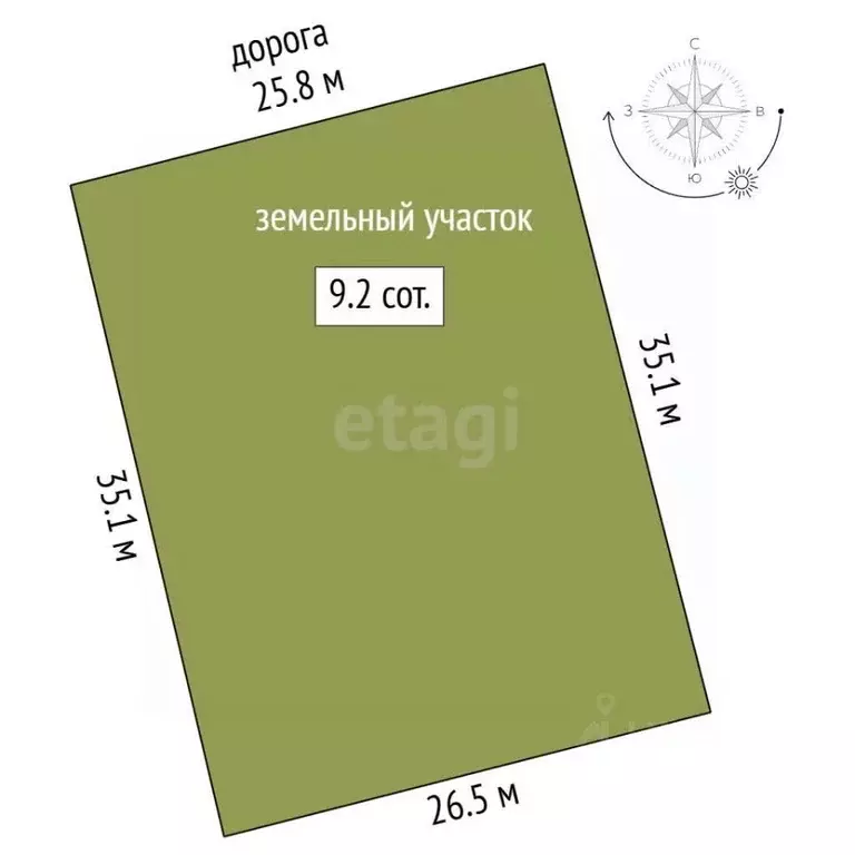 Участок в Саха (Якутия), Якутск Северный кв-л,  (9.23 сот.) - Фото 2