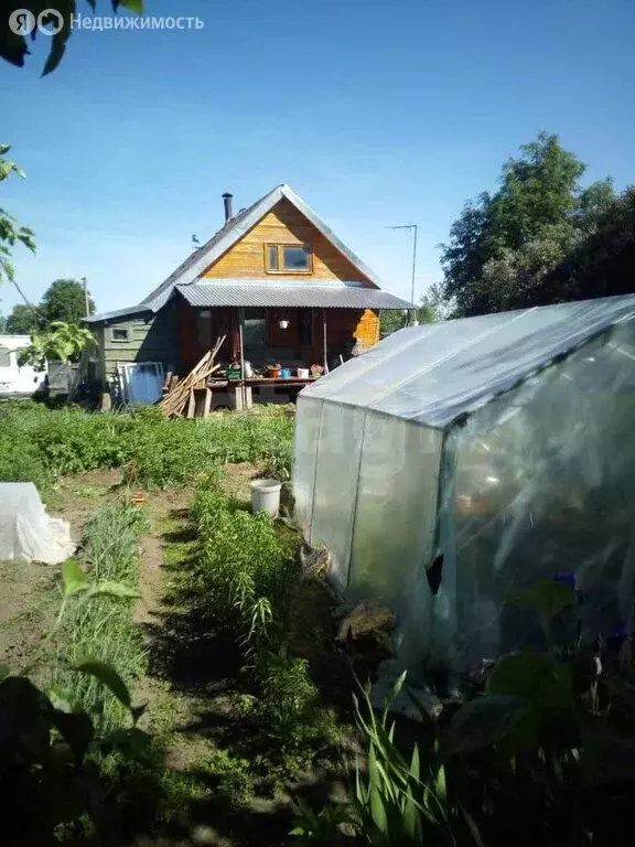 Дом в Псковский район, Тямшанская волость, деревня Ворошилино (82.3 м) - Фото 1