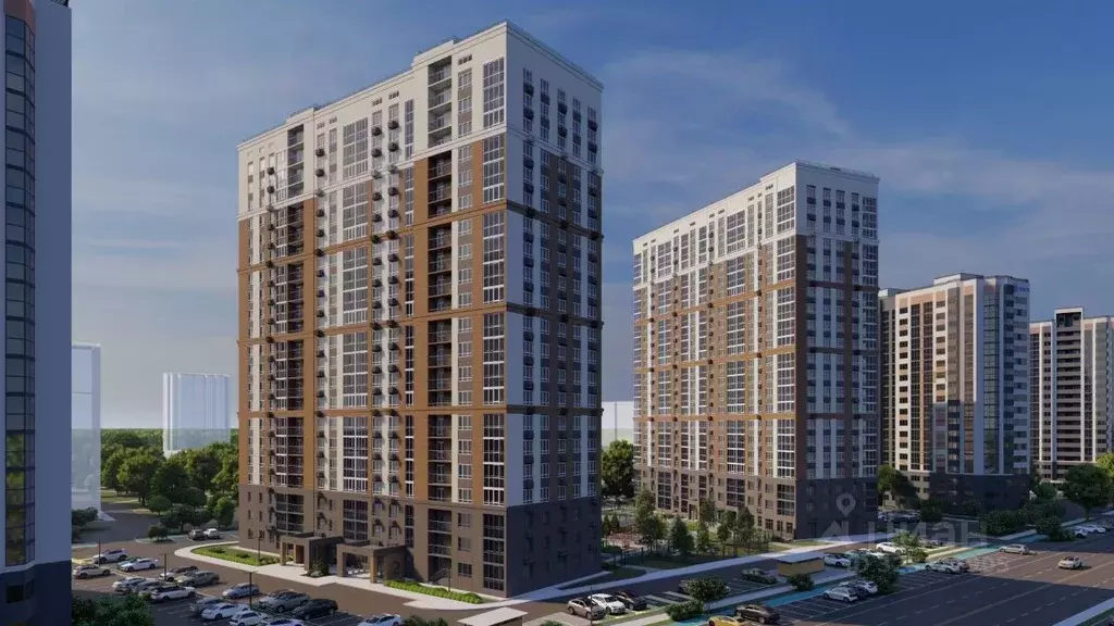 2-к кв. Липецкая область, Липецк Минская ул., 4Вк2 (69.5 м) - Фото 0