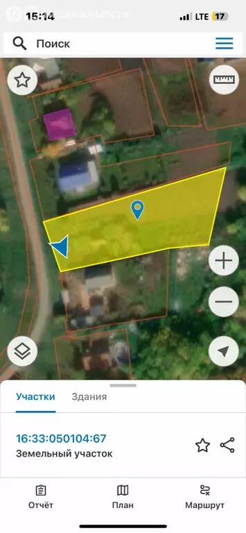 Участок в Кулаево, Советская улица (22 м) - Фото 1