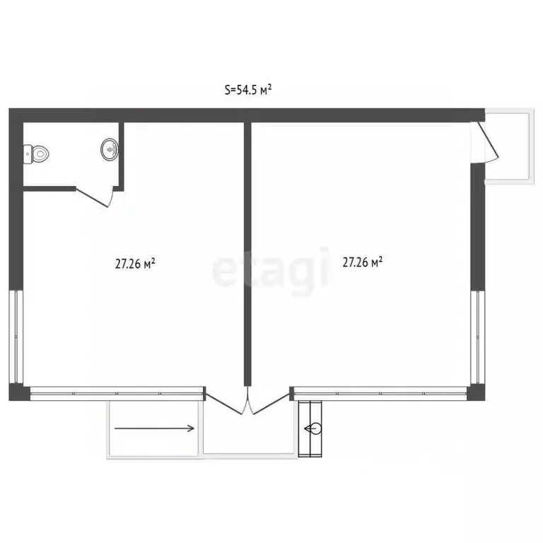 Торговая площадь в Тюменская область, Тюмень ул. Московский Тракт, ... - Фото 2