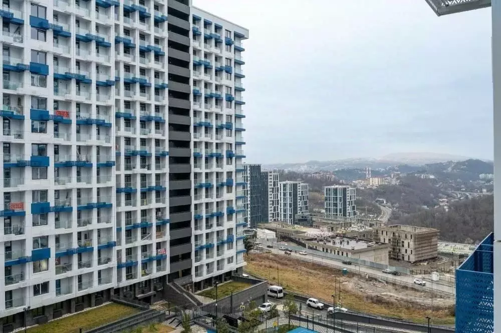 1-к кв. Краснодарский край, Сочи Бытха мкр, ул. Ясногорская, 16/2к6 ... - Фото 1