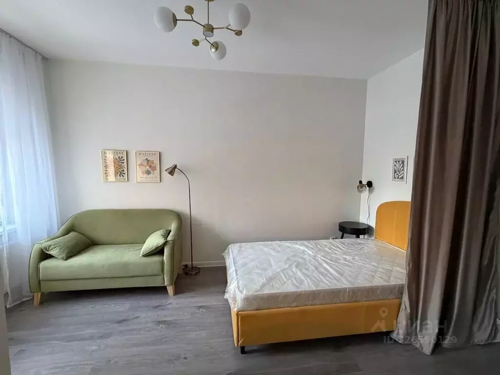 Студия Санкт-Петербург ул. Плесецкая, 24 (30.8 м) - Фото 2