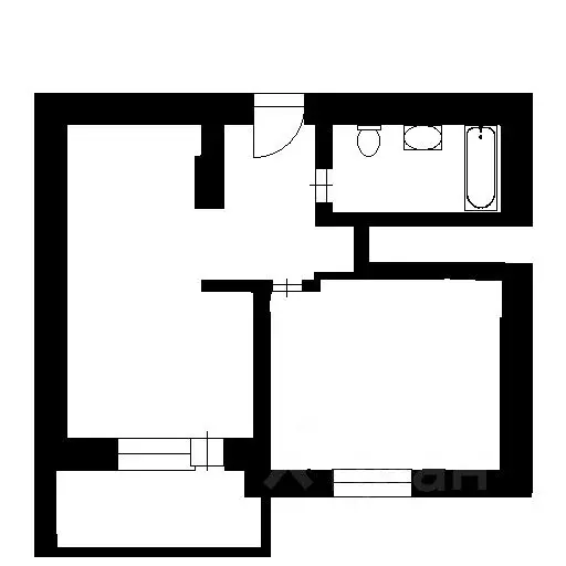 1-к кв. Татарстан, Казань ул. Зилантовская, 18 (40.0 м) - Фото 2