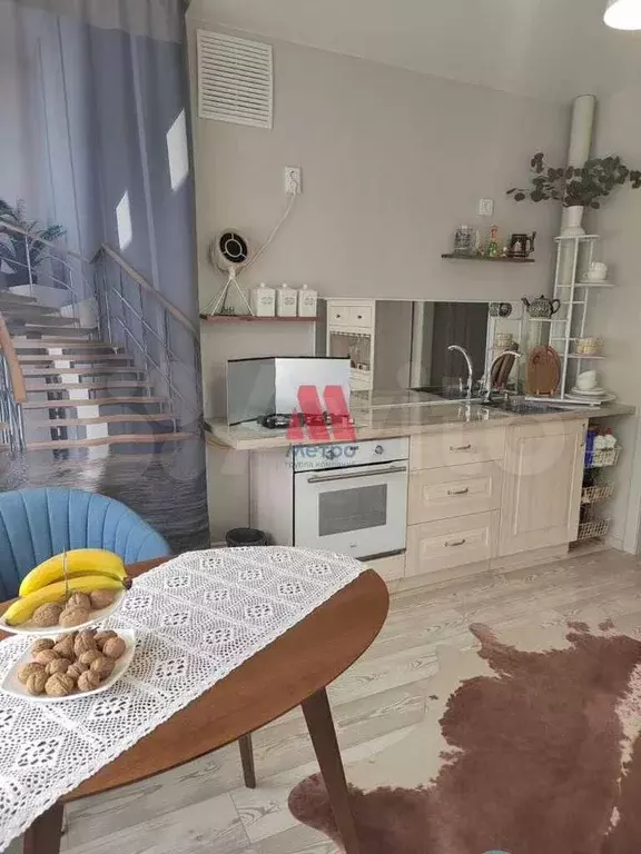 1-к. квартира, 43 м, 1/4 эт. - Фото 1