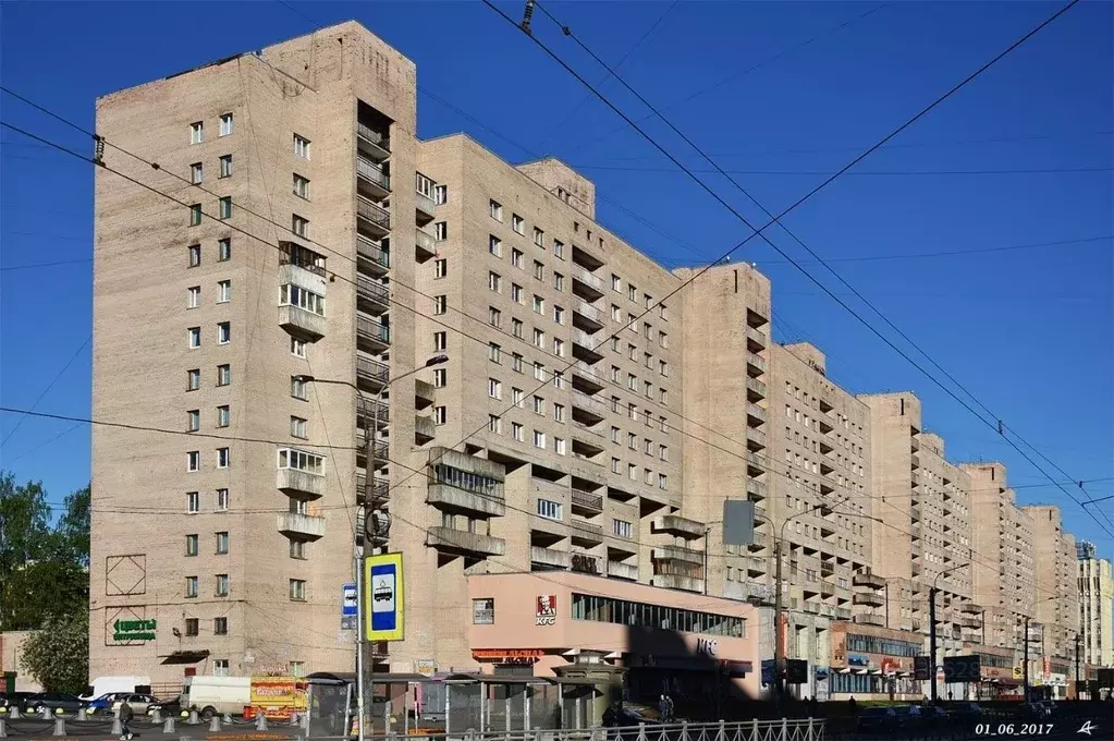 2-к кв. Санкт-Петербург просп. Просвещения, 87К1 (57.7 м) - Фото 1