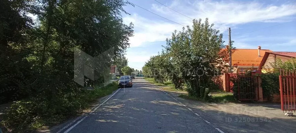 Участок в Тюменская область, Тюмень Микрорайон мыс, ул. Шоссейная, 8 ... - Фото 1