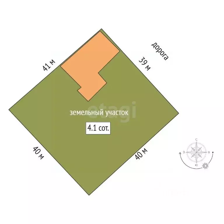 Дом в Забайкальский край, Чита Солнечный № 35 садоводческий ... - Фото 2