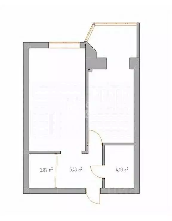 1-к кв. Саратовская область, Саратов проезд 1-й Топольчанский, 4 (47.7 ... - Фото 1