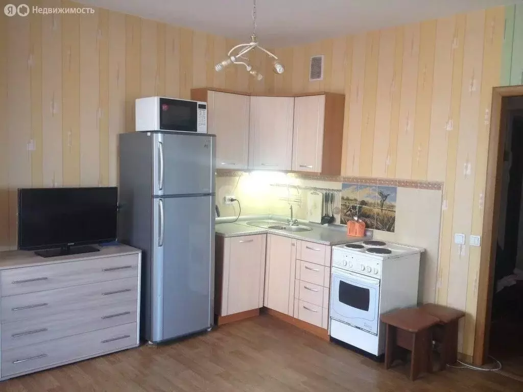 квартира-студия: иркутск, улица терешковой, 21 (38 м) - Фото 0