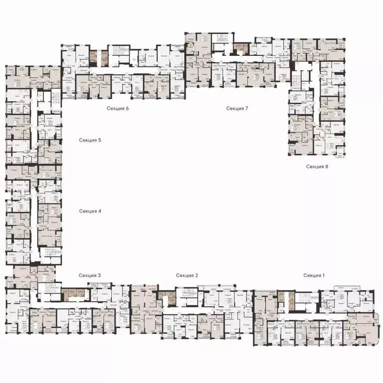 3-к кв. Ростовская область, Ростов-на-Дону Ривьера жилой квартал,  ... - Фото 2