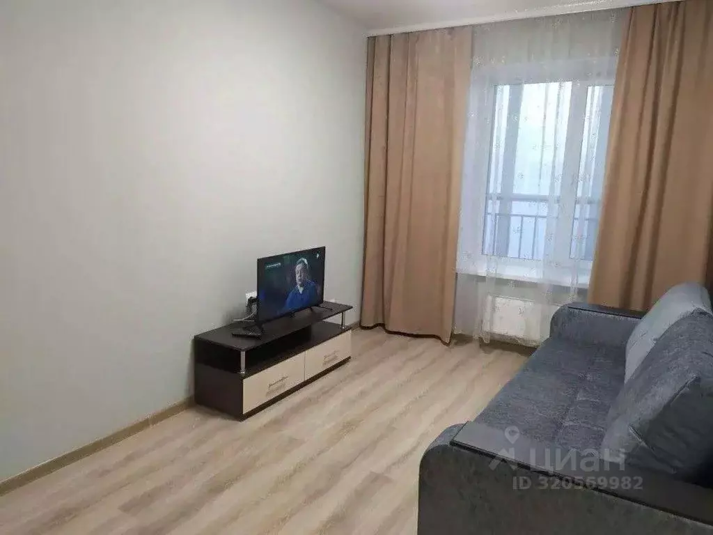 1-к кв. Татарстан, Казань ул. Николая Ершова, 66В (34.0 м) - Фото 1