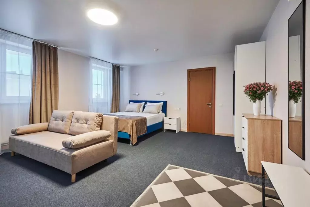 Комната Краснодарский край, Сириус пгт ул. Цветочная, 19/1 (25.0 м) - Фото 1