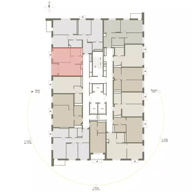 1-к кв. Башкортостан, Уфа Родина Парк жилой комплекс (40.7 м) - Фото 2