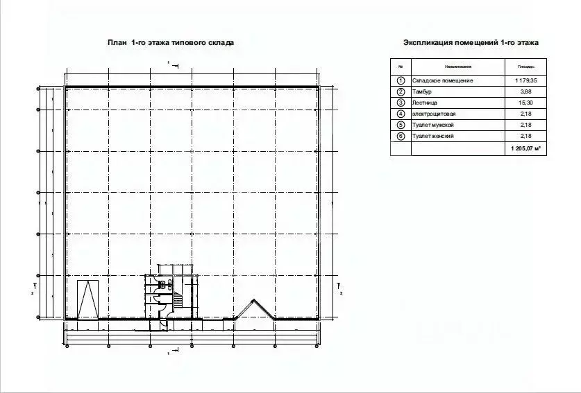 Склад в Московская область, Бронницы ул. Льва Толстого, 39 (1460 м) - Фото 1